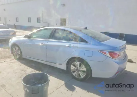 2013 Hyundai Sonata Hybrid z USA, uszkodzony, nr VIN KMHEC4A45DA072460